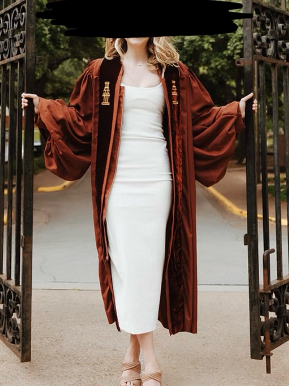 Zara Fitted Midi Dress White - Picture 6 of 9